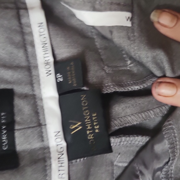 NWT WORTHINGTON PETITE PANTS SIZE 2 - Picture 5 of 7